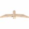 Ekena Millwork Bellingham Smooth Timber Gable Bracket, Douglas Fir, 60"W x 20"H x 3 1/2"D x 5 1/2"F, 8/12 Pitch GBW060X20X0406BEL00SDF - alternate 4
